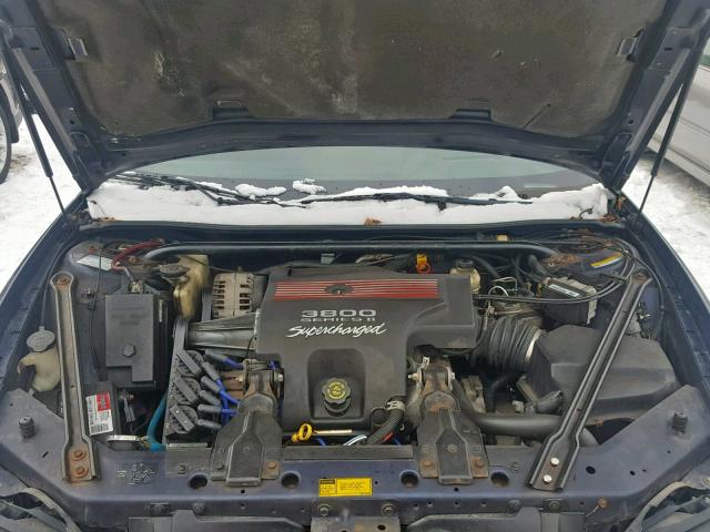 1G2WR1210YF334814 - 2000 PONTIAC GRAND PRIX BLUE photo 7