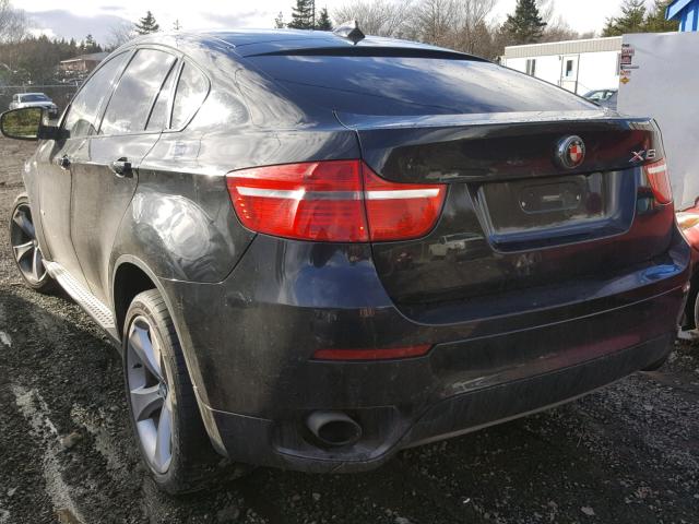 5UXFG2C55CL778191 - 2012 BMW X6 XDRIVE3 BLACK photo 3