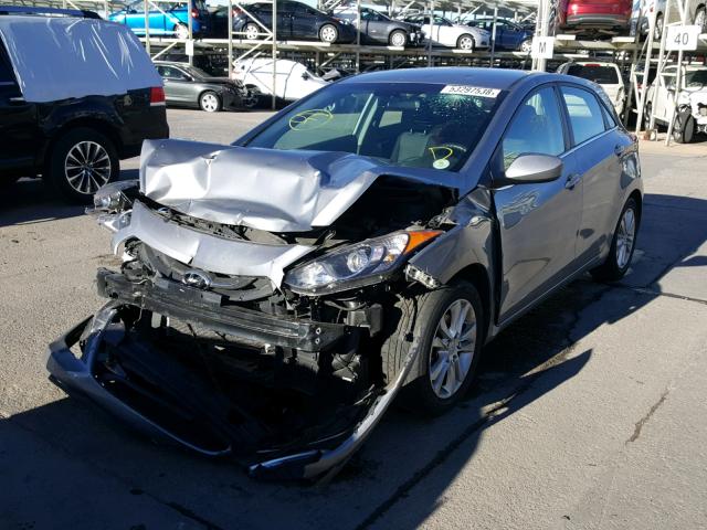 KMHD35LH6EU205244 - 2014 HYUNDAI ELANTRA GT SILVER photo 2