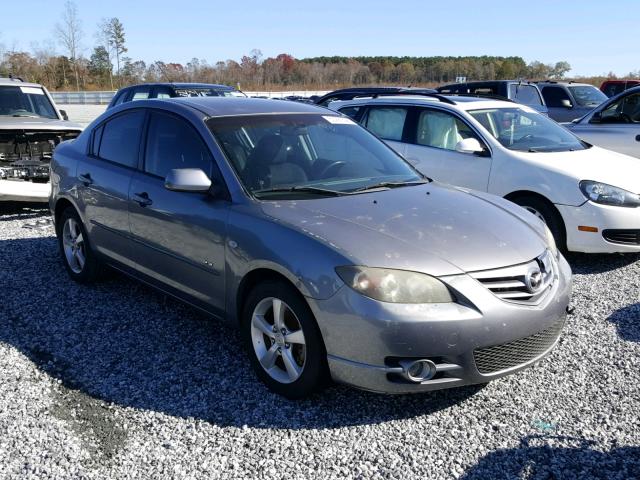 JM1BK123241176984 - 2004 MAZDA 3 S GRAY photo 1