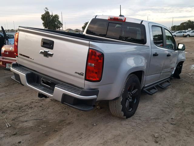 1GCGSCEN4J1286316 - 2018 CHEVROLET COLORADO L SILVER photo 4