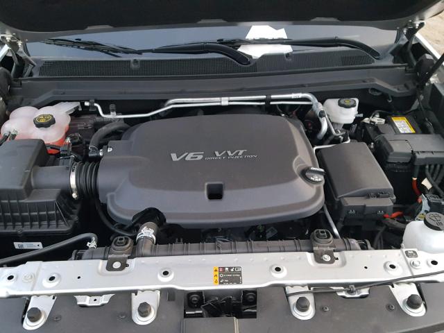 1GCGSCEN4J1286316 - 2018 CHEVROLET COLORADO L SILVER photo 7