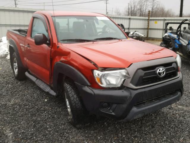 5TFPX4EN8CX008543 - 2012 TOYOTA TACOMA RED photo 1