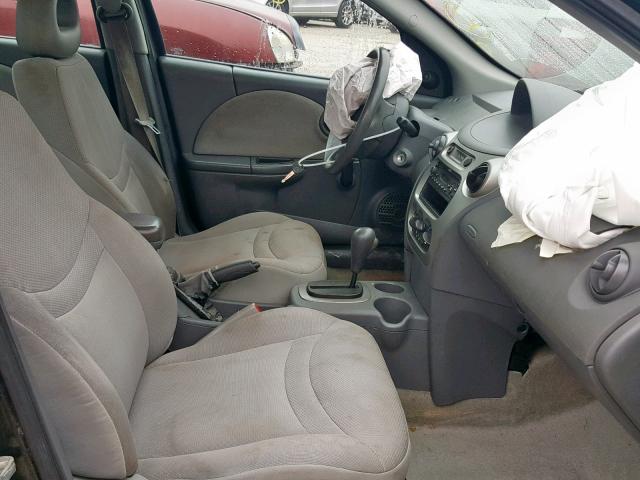 1G8AJ52F54Z167708 - 2004 SATURN ION LEVEL CHARCOAL photo 5