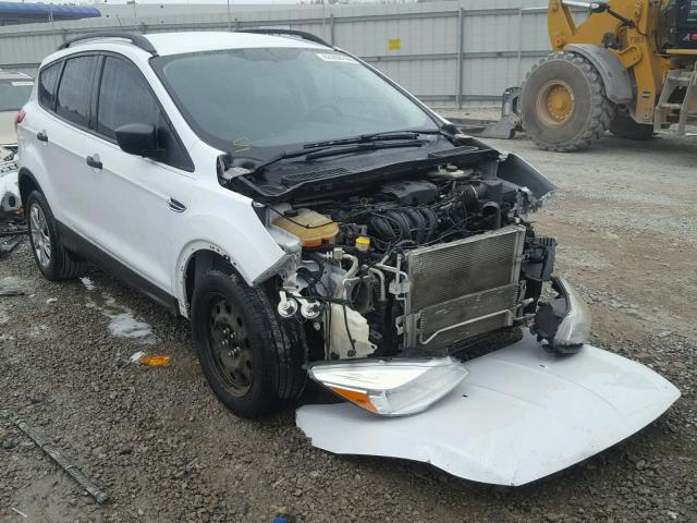 1FMCU0F76DUC83598 - 2013 FORD ESCAPE S WHITE photo 1