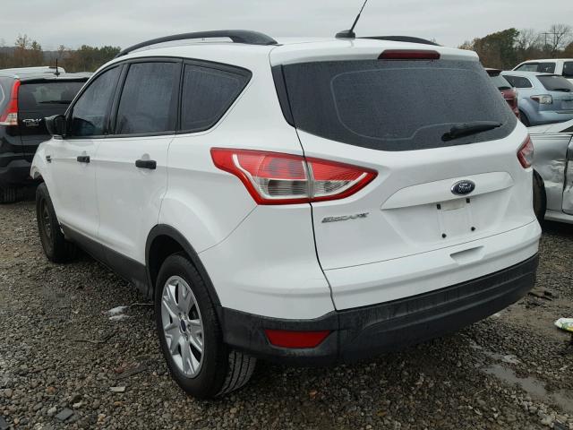 1FMCU0F76DUC83598 - 2013 FORD ESCAPE S WHITE photo 3