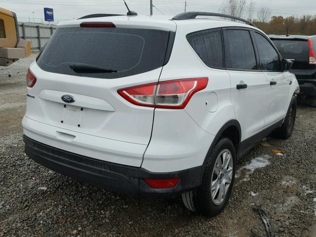 1FMCU0F76DUC83598 - 2013 FORD ESCAPE S WHITE photo 4