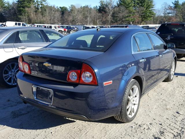 1G1ZE5E19BF188209 - 2011 CHEVROLET MALIBU LTZ ლურჯი ფოტო 4