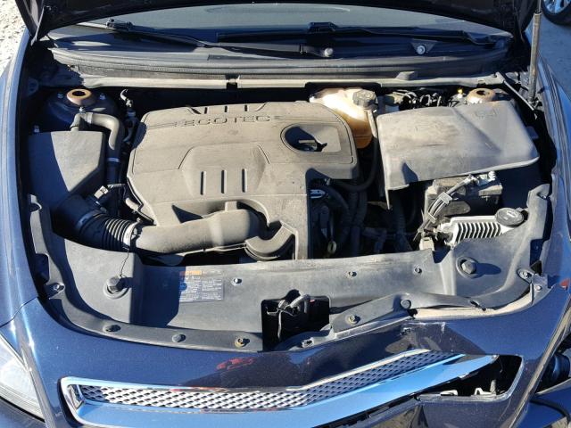 1G1ZE5E19BF188209 - 2011 CHEVROLET MALIBU LTZ ლურჯი ფოტო 7