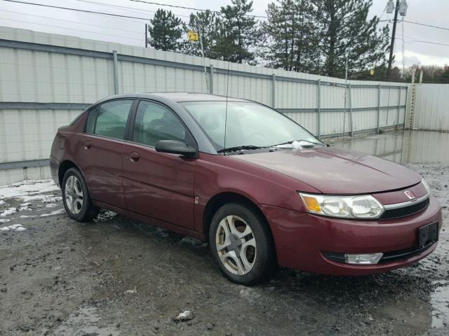 1G8AK52F73Z121440 - 2003 SATURN ION LEVEL RED photo 1