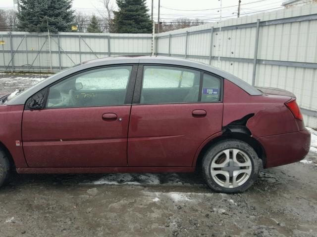 1G8AK52F73Z121440 - 2003 SATURN ION LEVEL RED photo 9