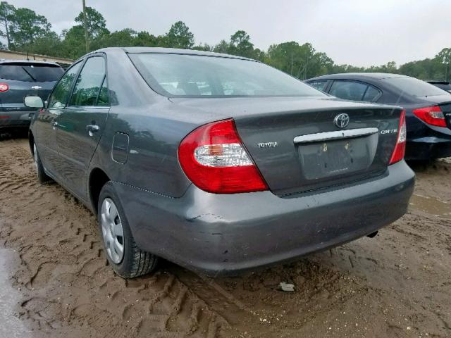 4T1BE32K34U901111 - 2004 TOYOTA CAMRY LE GRAY photo 3