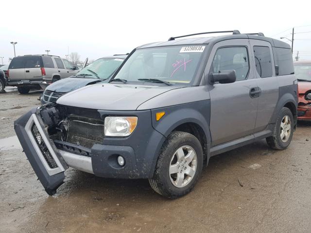 5J6YH27625L027640 - 2005 HONDA ELEMENT EX SILVER photo 2