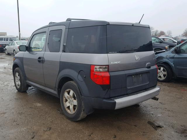 5J6YH27625L027640 - 2005 HONDA ELEMENT EX SILVER photo 3