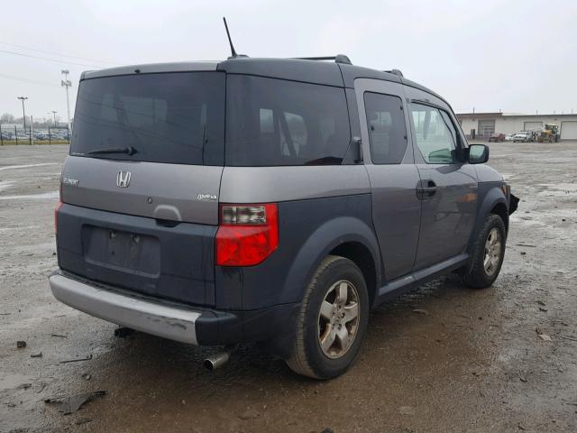 5J6YH27625L027640 - 2005 HONDA ELEMENT EX SILVER photo 4