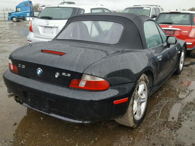 4USCH9341YLG04642 - 2000 BMW Z3 2.3 BLACK photo 4