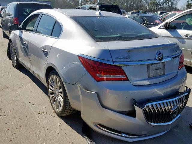 1G4GF5G30EF179943 - 2014 BUICK LACROSSE T GRAY photo 3
