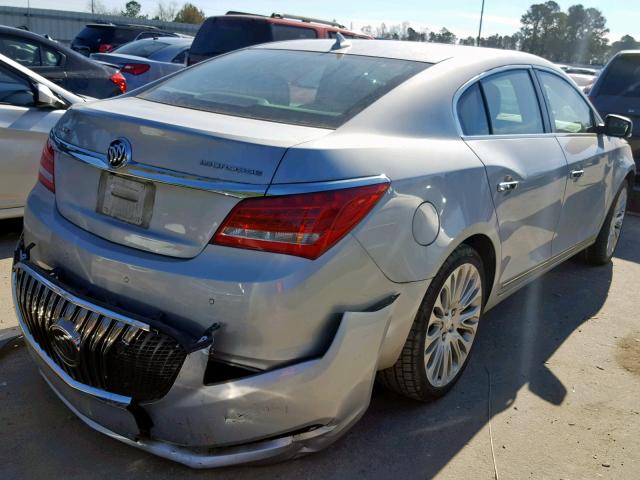 1G4GF5G30EF179943 - 2014 BUICK LACROSSE T GRAY photo 4