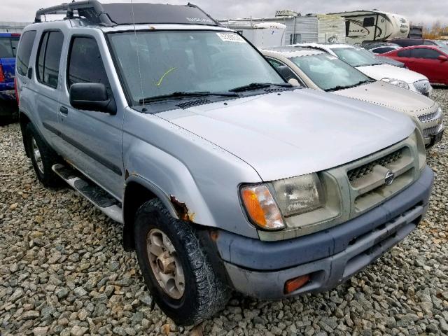 5N1ED28Y5YC538571 - 2000 NISSAN XTERRA XE SILVER photo 1