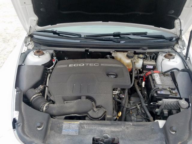 1G1ZB5EB2AF120737 - 2010 CHEVROLET MALIBU LS WHITE photo 7