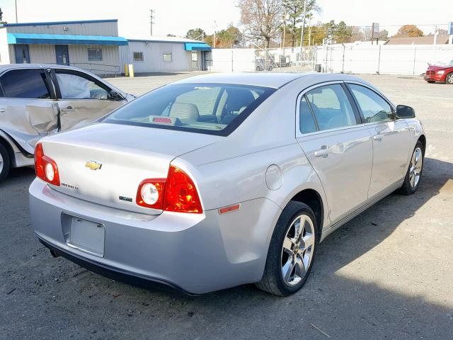 1G1ZC5E01AF237771 - 2010 CHEVROLET MALIBU 1LT SILVER photo 4