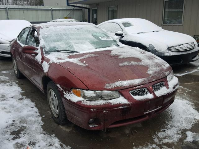 1G2WK52J3YF339453 - 2000 PONTIAC GRAND PRIX RED photo 1