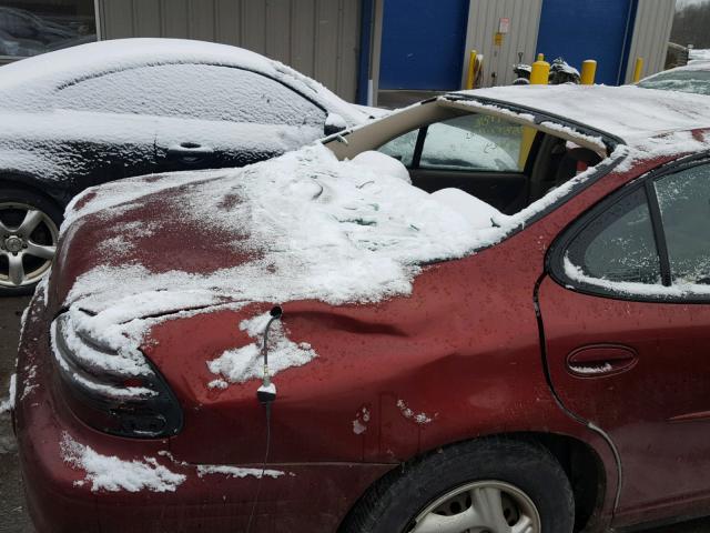 1G2WK52J3YF339453 - 2000 PONTIAC GRAND PRIX RED photo 9