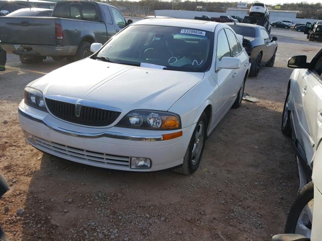 1LNHM87A21Y601512 - 2001 LINCOLN LS WHITE photo 2