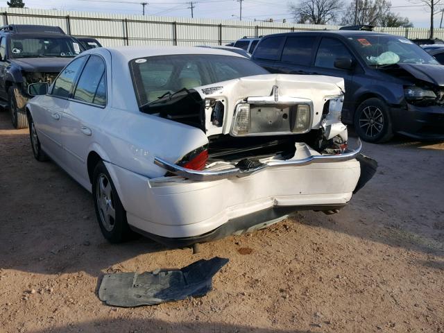 1LNHM87A21Y601512 - 2001 LINCOLN LS WHITE photo 3