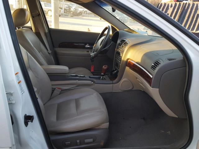1LNHM87A21Y601512 - 2001 LINCOLN LS WHITE photo 5