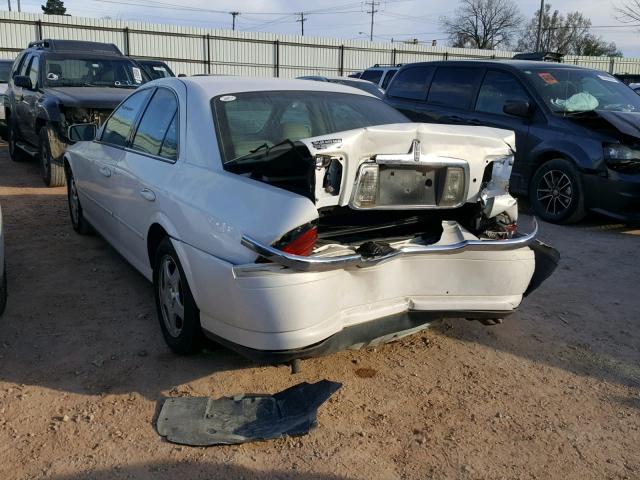1LNHM87A21Y601512 - 2001 LINCOLN LS WHITE photo 9
