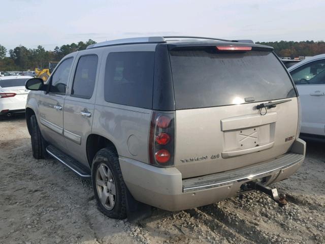 1GKFK63817J300437 - 2007 GMC YUKON DENA TAN photo 3