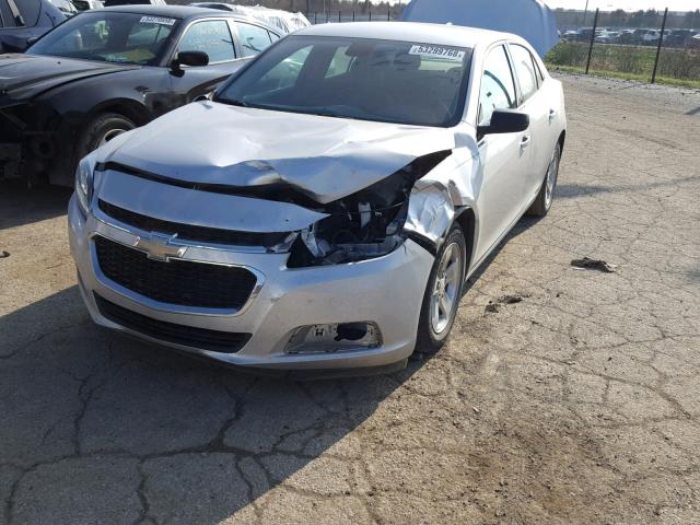 1G11B5SL3FF167485 - 2015 CHEVROLET MALIBU LS 银色 照片 2