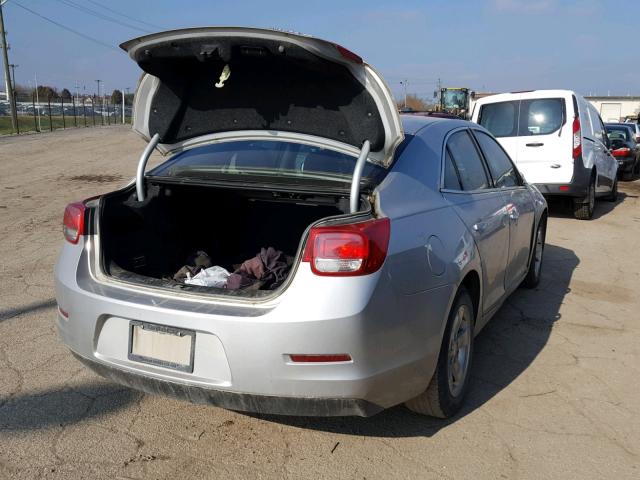 1G11B5SL3FF167485 - 2015 CHEVROLET MALIBU LS 银色 照片 4