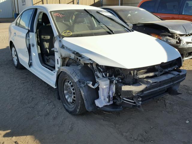 3VW1K7AJ3EM322485 - 2014 VOLKSWAGEN JETTA BASE 白色 照片 1