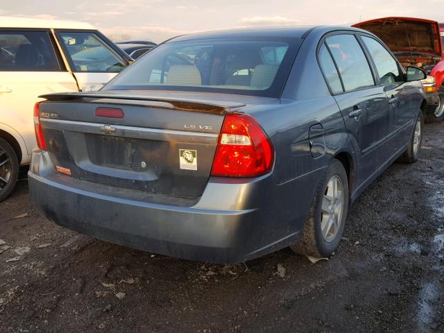 1G1ZT54815F292010 - 2005 CHEVROLET MALIBU LS 灰色 照片 4