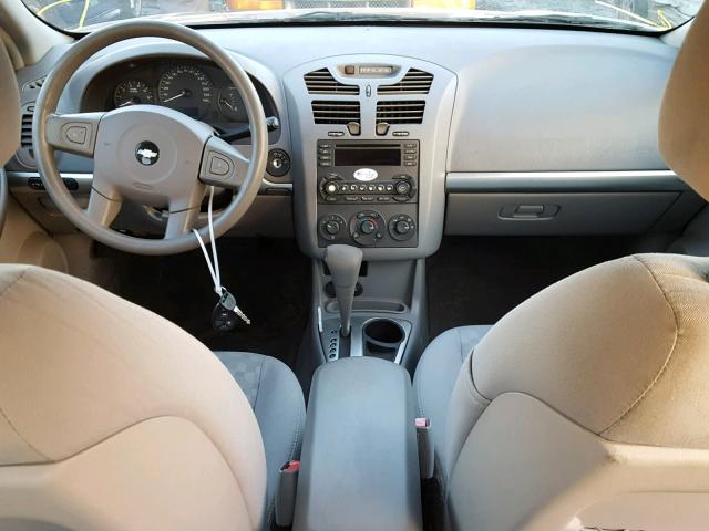 1G1ZT54815F292010 - 2005 CHEVROLET MALIBU LS 灰色 照片 9