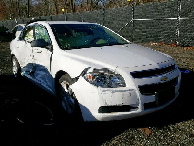 1G1ZA5E18BF119328 - 2011 CHEVROLET MALIBU LS WHITE photo 1