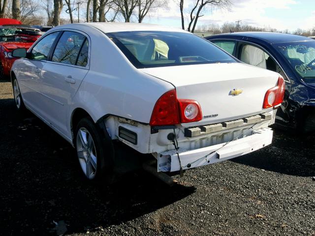 1G1ZA5E18BF119328 - 2011 CHEVROLET MALIBU LS WHITE photo 3