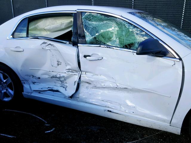 1G1ZA5E18BF119328 - 2011 CHEVROLET MALIBU LS WHITE photo 9
