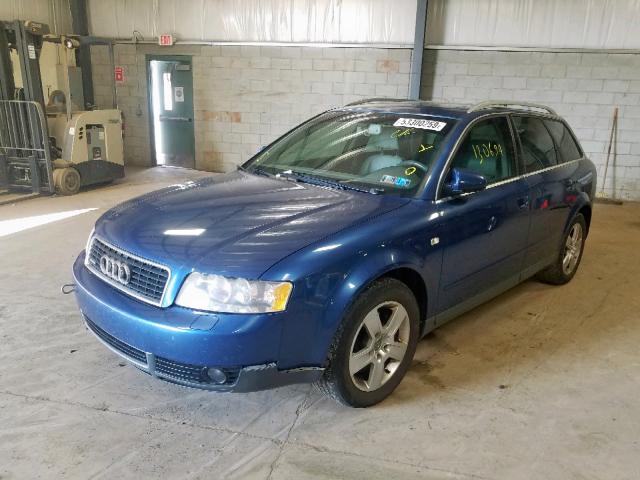 WAUVT68E94A029719 - 2004 AUDI A4 3.0 AVA BLUE photo 2