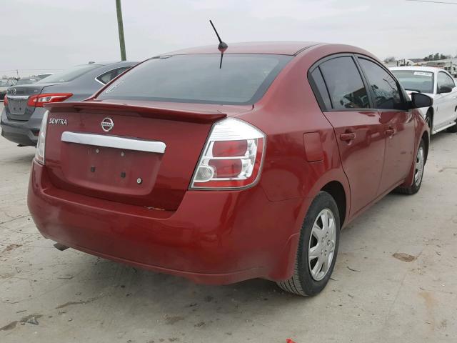 3N1AB6AP7BL684857 - 2011 NISSAN SENTRA 2.0 RED photo 4