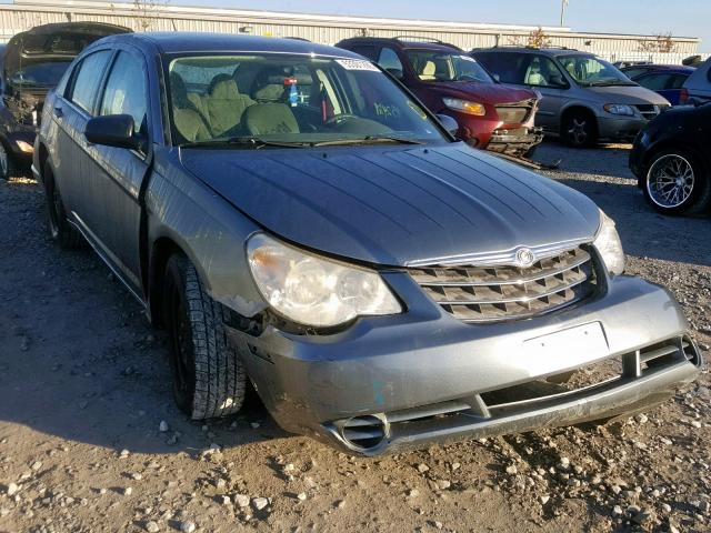 1C3LC46K38N145105 - 2008 CHRYSLER SEBRING LX GRAY photo 1