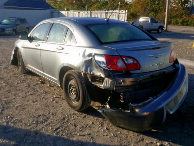 1C3LC46K38N145105 - 2008 CHRYSLER SEBRING LX GRAY photo 3