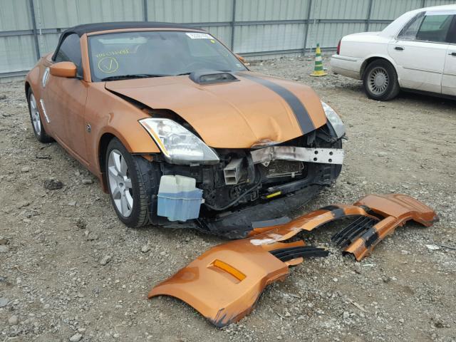 JN1AZ36A94T011498 - 2004 NISSAN 350Z ROADS ORANGE photo 1