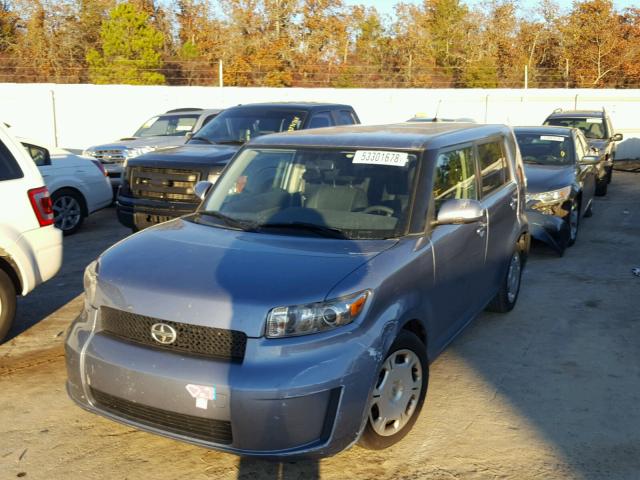 JTLKE50E891086110 - 2009 TOYOTA SCION XB Көк фото 2