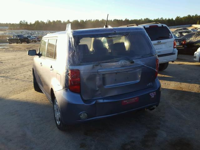 JTLKE50E891086110 - 2009 TOYOTA SCION XB Көк фото 3