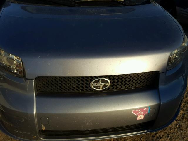JTLKE50E891086110 - 2009 TOYOTA SCION XB Көк фото 7