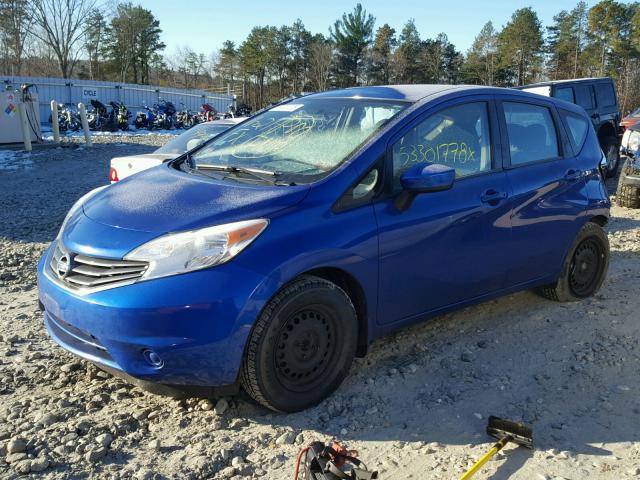 3N1CE2CP8FL353958 - 2015 NISSAN VERSA NOTE BLUE photo 2