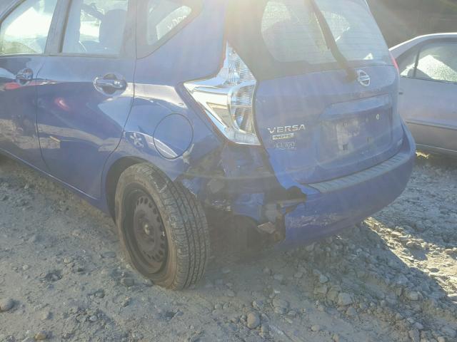 3N1CE2CP8FL353958 - 2015 NISSAN VERSA NOTE BLUE photo 9